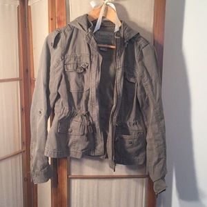 Lightweight army green jacket from American Rag